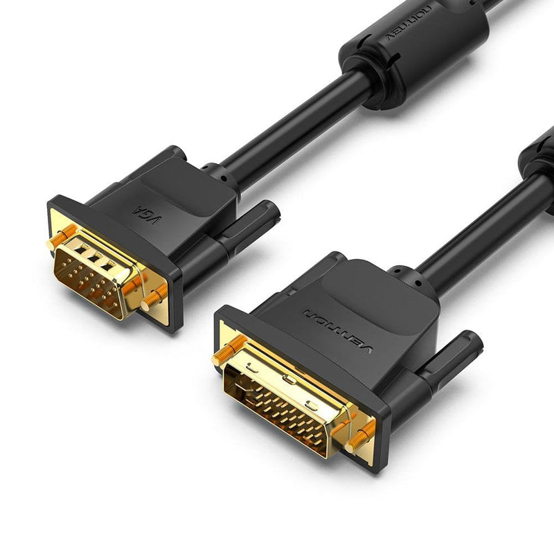 Vention Cable Converter Eacbi DVI Male VGA Male 3M Black