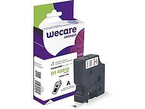 Armor Label White Texto Black Dymo D1 43613 6MMX7M