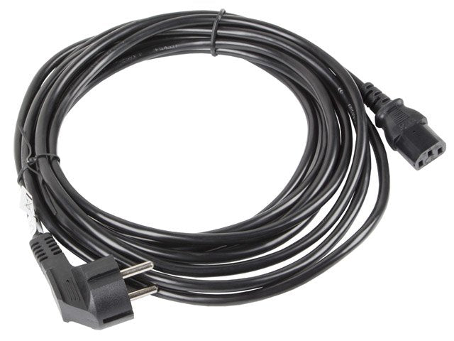 Lanberg Cable Power CA-C13C-11CC-0100-BK Connectors Schuko / IEC320 C13 10 Metres