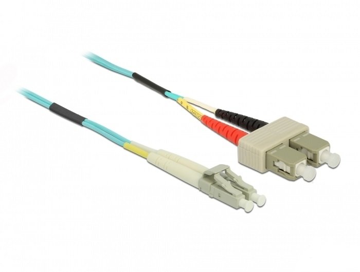 Delock Cable Lwl Lc a Sc Multimode OM3 2M