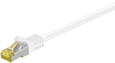 Goobay RJ-45 CAT.7 5M Network Cable S/FTP (s-STP) White — image 1