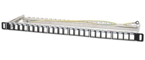 Intellinet 721011 Patch Panel 24P Keyst 0,5U