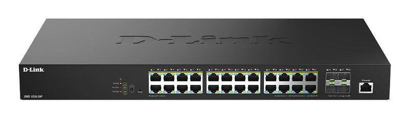 D-link DMS-1250-28P/ And Switch Gestionado L2 2.5G Ethernet (100/1000/2500) Energía Sobre Ethernet (PoE) Black