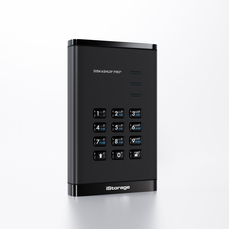 Istorage Diskashur PRO3 HDD 256-BIT 1TB Fips 140-3 Level 3