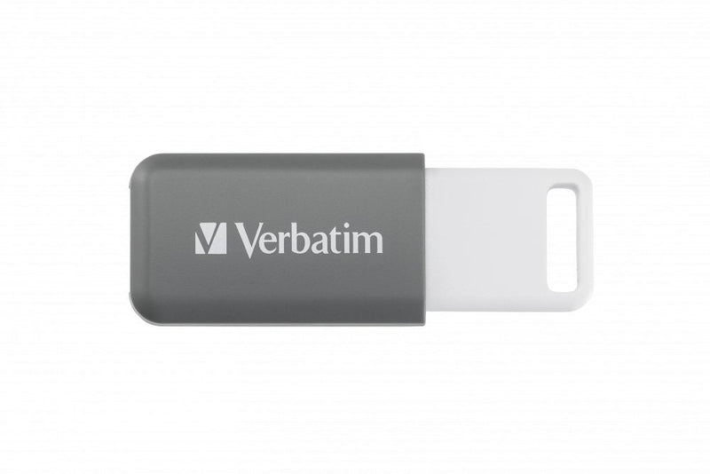 Verbatim USB Flash Drive Databar USB 2.0 128GB Grey