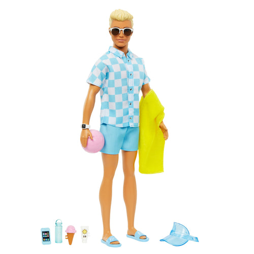 Mattel Barbie Beach Day Ken HPL74 — image 1
