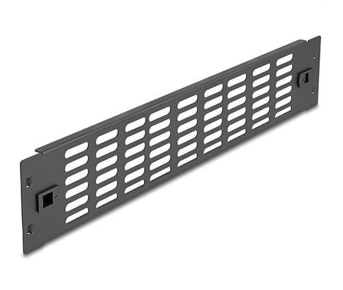 Delock 66987 Panel Gabinete Network With Ranuras Ventilación Without Tools 19? 2U Black — image 1
