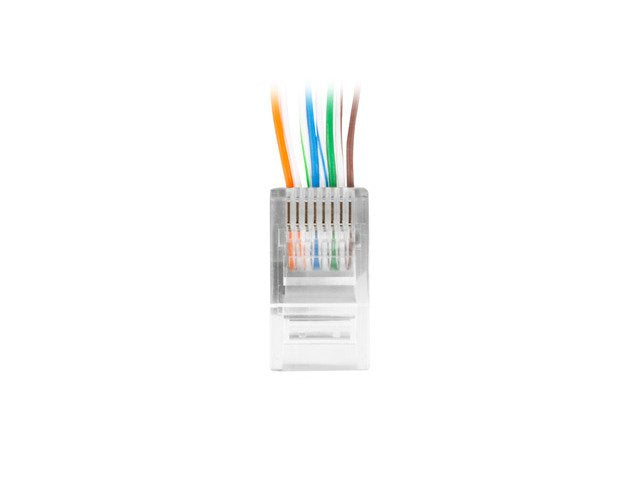 Lanberg Connector RJ-45 UTP CAT.5E, 8P8C (100PCS)