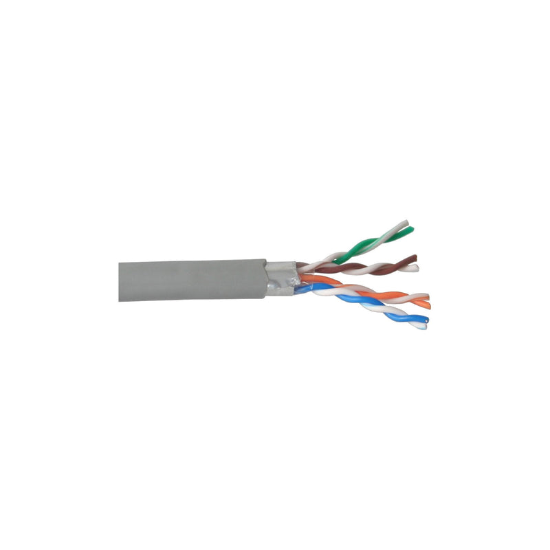 Inline Cable Installation Sólido F/UTP CAT.5E AWG24 Cca Pvc 100M