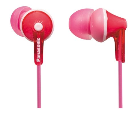 Panasonic Headphones Intrauditivos RP-HJE125 Jack 3.5 Rosas