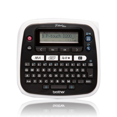 Brother P-touch D200WNVP Printer Labels Transferencia Thermal 180 X 180 DPI Tze QWERTY — image 1