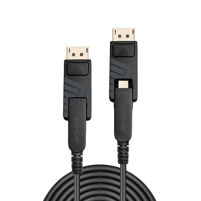 Lindy DisplayPort Fibre Optic Hybrid 1.4 Cable 70M — image 1