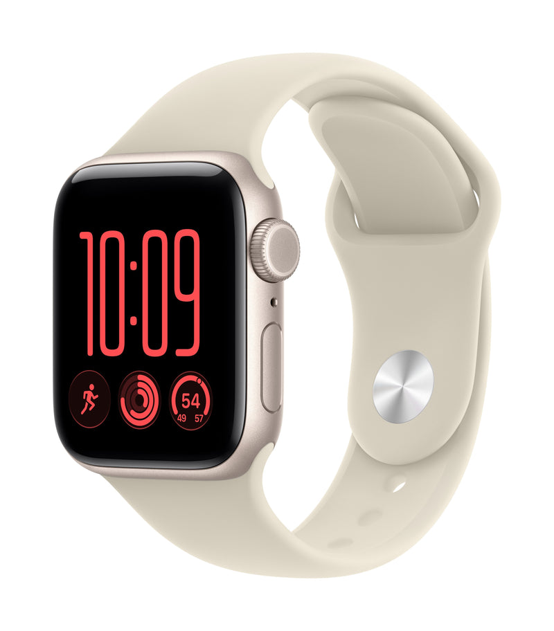 Apple Watch Se 3 GPS + Cellular 40MM Starlight Aluminium Case With Sand Sport Band - S M