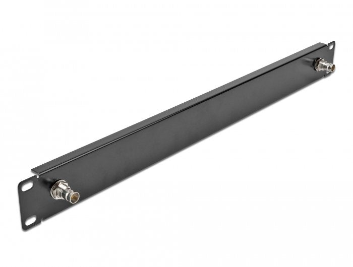 19? Panel With 2 X BNC Connector Female 1 He Black