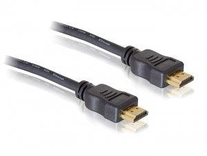Delock HDMI 1.4 - 3.0M HDMI Cable 3M HDMI Type a Standard Black — image 1