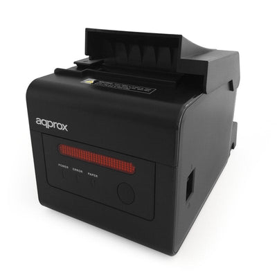 Approx Printer POS80 Wi-Fi + Ethernet Black Wide 58 And 80MM/ No Cartridges/ Printing Thermal/ Aviso Sonoro An — image 1
