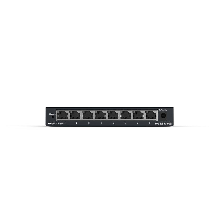 Ruijie Unmanaged Switch 8XGB RJ45 Steel Case