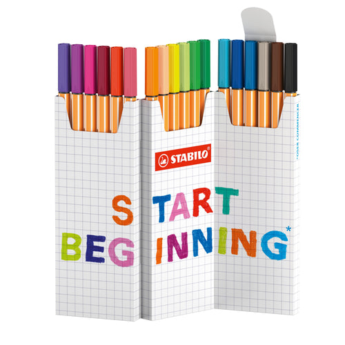 Stabilo Marker Point 88 Colours Surtidos Case Zig Zag 18 Ud — image 1
