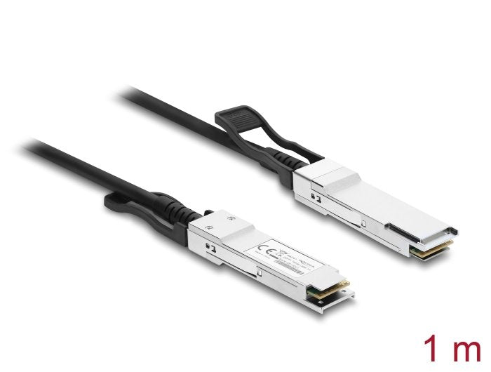 Delock Twinax Cable Qsfp + Connector Male a Qsfp + Connector Male 40Gbps 1M
