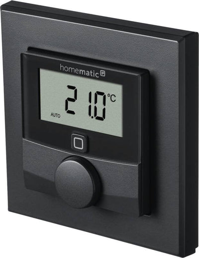 Homematic IP Thermostat Wall With Sensor Humedad (hmip-wth-a) (antracita) — image 1