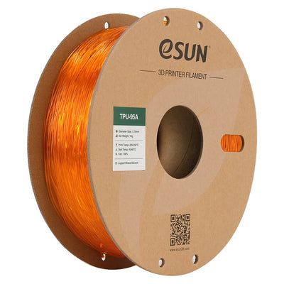 ETPU-95A 1,75MM Transparent Orange 1KG — image 1
