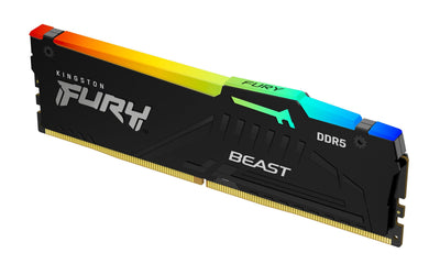 Kingston Memory DDR5 Technology Fury Beast RGB 8GB 1 X 8GB Ecc — image 1
