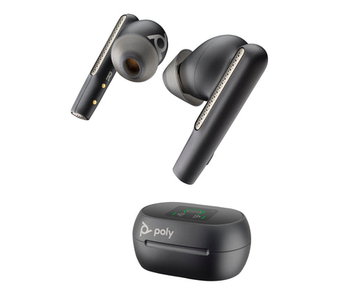 Poly Voyager Free 60 + Uc Headphones Wireless USB Type-c Bluetooth Black — image 1
