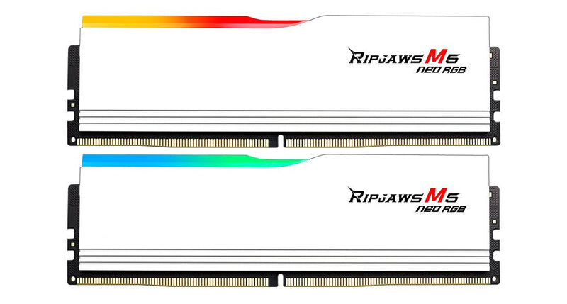 G.skill DIMM 64GB DDR5-6000 (2X 32GB) Dual-kit (F5-6000J2836G32GX2-RM5NRW, Ripjaws M5 Neo, Intel Xmp, AMD Expo