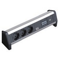 Bachmann Desk 1 3X Steckdosen Power GST18, 2x Lan, 1x USB — image 1
