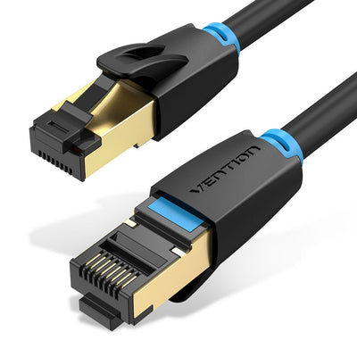 Vention Network Cable RJ45 SFTP Ikabj CAT.8 5M Black — image 1