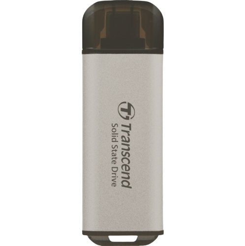 Transcend ESD300S 512GB External SSD USB 10Gbps Type-c Silver