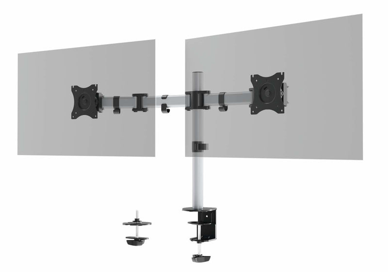 Durable 509523 Stand Monitor 68,6CM (27) Silver Wall