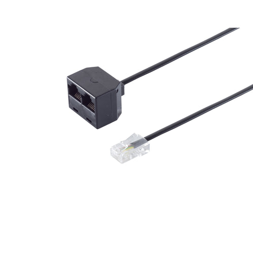 S/Conn Maximum Connectivity 71231-8 Network Cable Black 0,1M — image 1