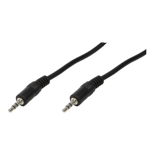 Logilink Cable Audio Jack 3,5MM M/M 3M Black CA1051