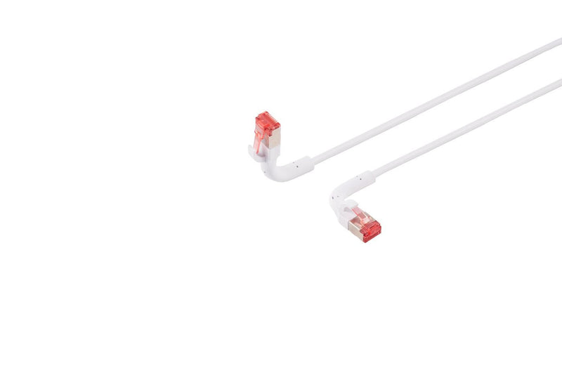 CAT.6A U/FTP 5M White Flex-angle Network Cable