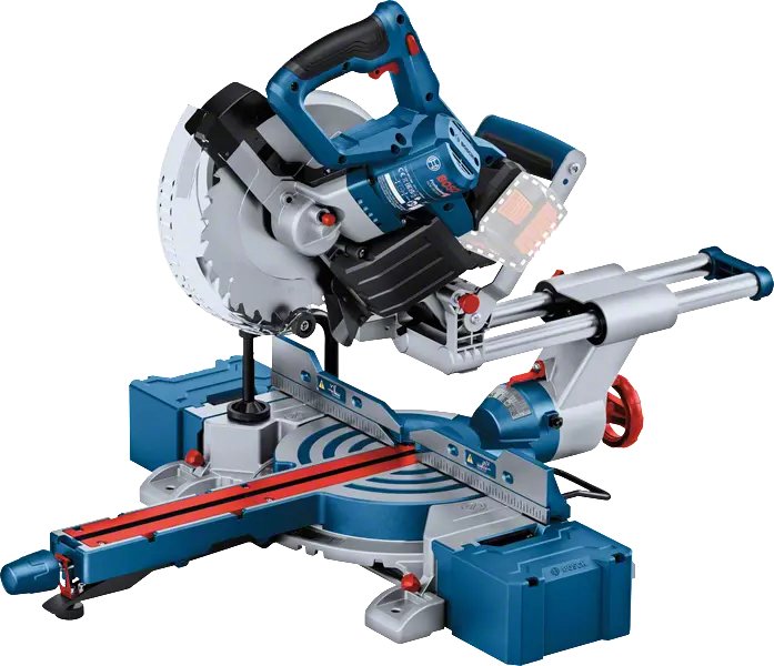 Bosch Tronzadora And Ingletadora a Battery Professional Biturbo Gcm 18V-216 D Professional Saw Tronzadora And