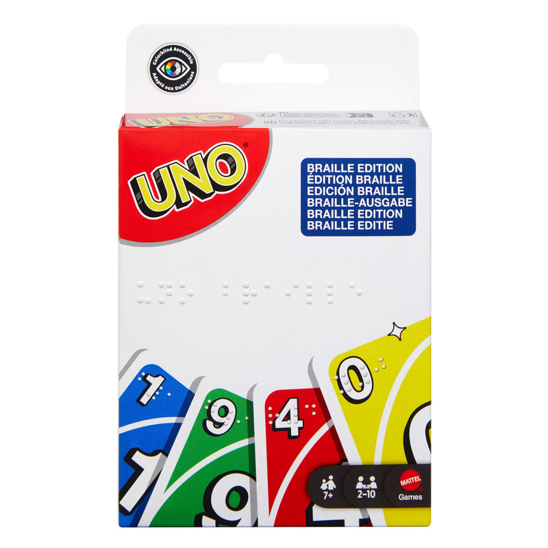 Set Cartas Uno Braille