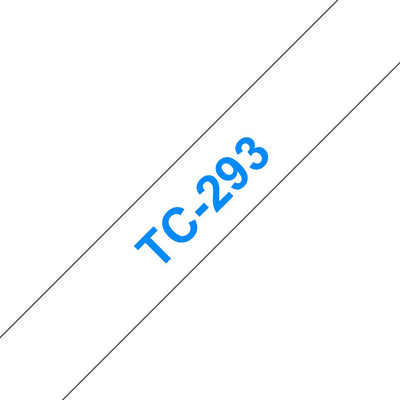 Brother Tape Labeller 9MM White/Blue TC293 — image 1