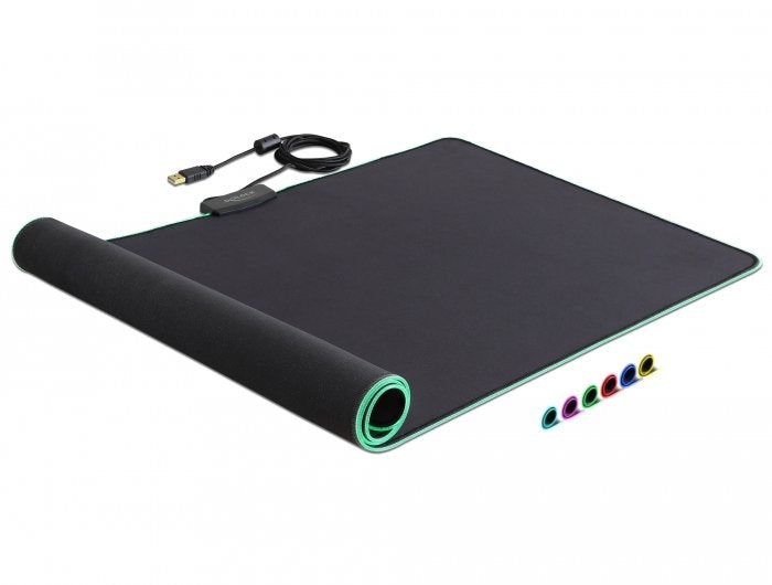 USB Mouse Pad Mouse 920 X 303 X 3MM With RGB Iluminación