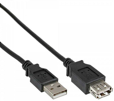 Delock 83401 USB Cable 0,5M 2.0 USB a Black — image 1