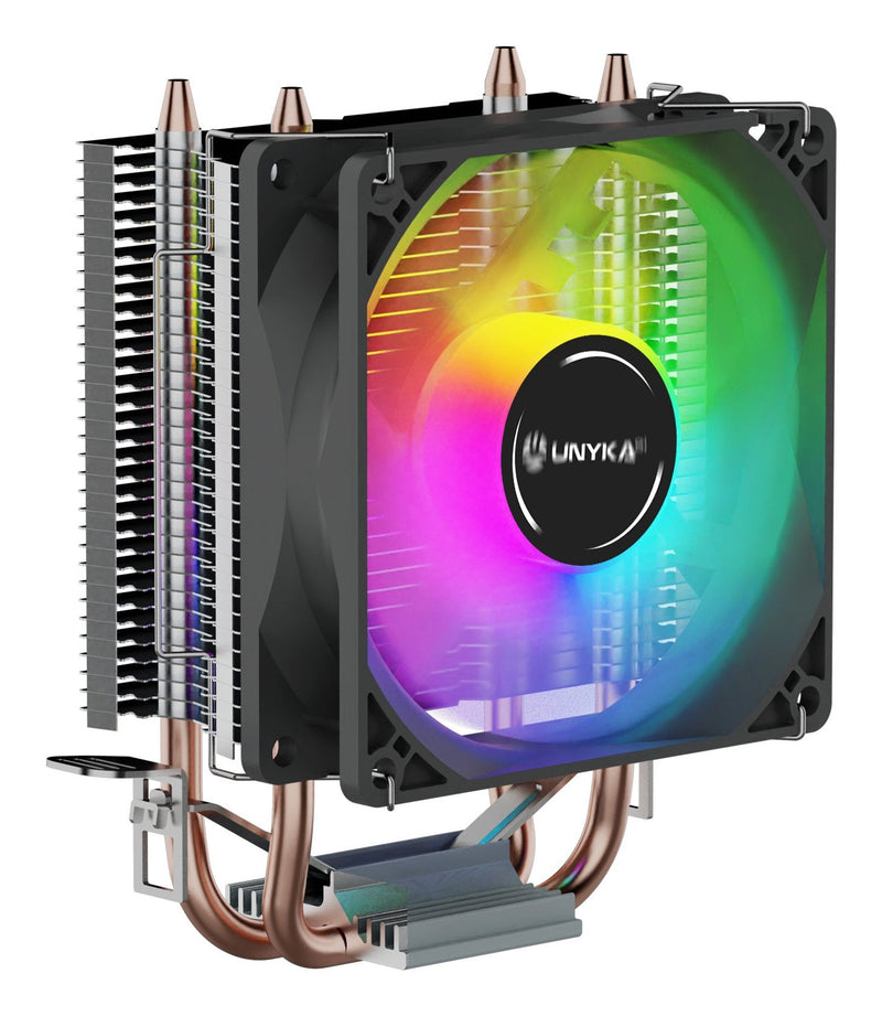 Refrigeracion CPU Unyka Unycool H20 ARGB Válido 1200/1700 AMD AM5/AM4 22DBA Tdp 90W