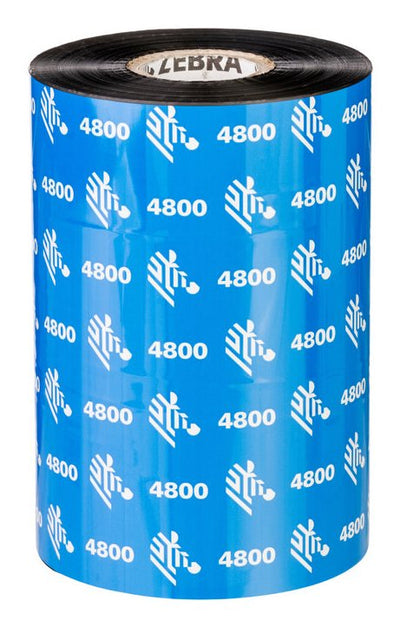 Zebra 4800 Resin Thermal Ribbon 40MM X 450M Tape Printer — image 1