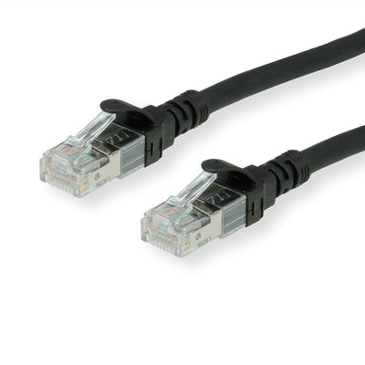 Roline Network Cable CAT.6A S FTP (pimf), Component Level, Lsoh, Black 0,5M — image 1