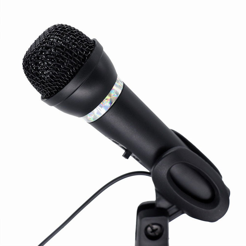 Gembird Microphone Condensador With Stand Desktop Black MIC-D-04