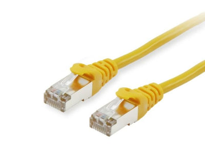 Equip Network Cable CAT.6A S FTP 2x RJ45 25.00M Yellow — image 1