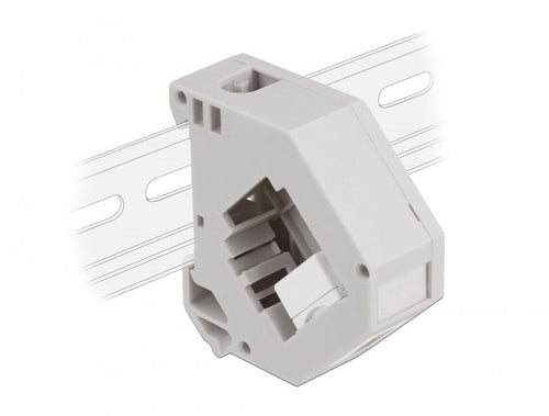 Delock Adapter Carril Din With Keystone USB 2.0 Type a Connector Female a USB 2.0 Type a Connector Female — image 1