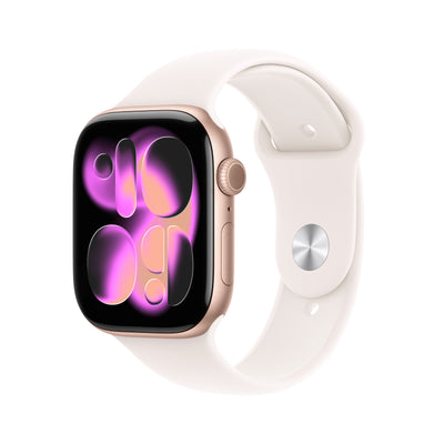 Apple Watch S11 Aluminium Cellular 46MM Rosegold (sportarmband Blassrosa) M L — image 1
