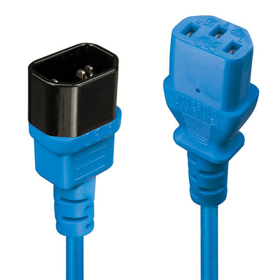 Lindy Alargador IEC C14 - C13 Blue 2M — image 1