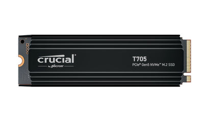 Crucial T705 With Disipador SSD PCIE GEN5 NVMe M.2 4TB — image 1