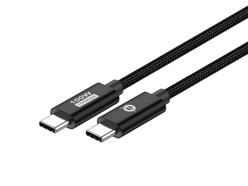 Conceptronic USB Cable -c Male a USB-C Male 2M USB 3.2 Gen 2 100W 20V 5A 10Gbps E-mark